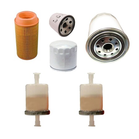 Filter Kit Fits Kubota ZD326 Zero Turn Mower -  AIC REPLACEMENT PARTS, KT-FIW50-0004